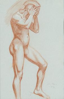 Santeri Salokivi, Male nude model.