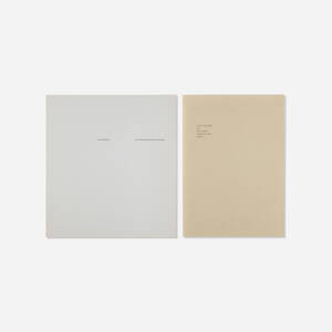 Presentation books, set of two