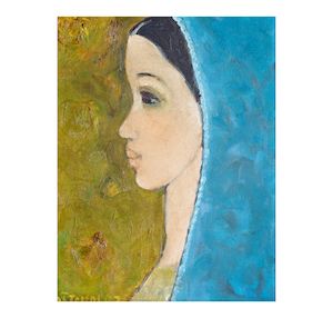 Nguyen Trung (Vietnamese, born 1940) The Lady