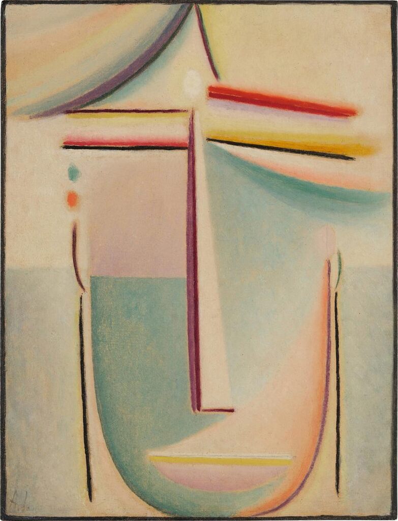 Alexej Jawlensky, Abstrakter Kopf: Göttliches Leuchten (Abstract Head: Divine Glow)
