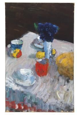 Alexej Jawlensky, Gedeckter Tisch (laid table)