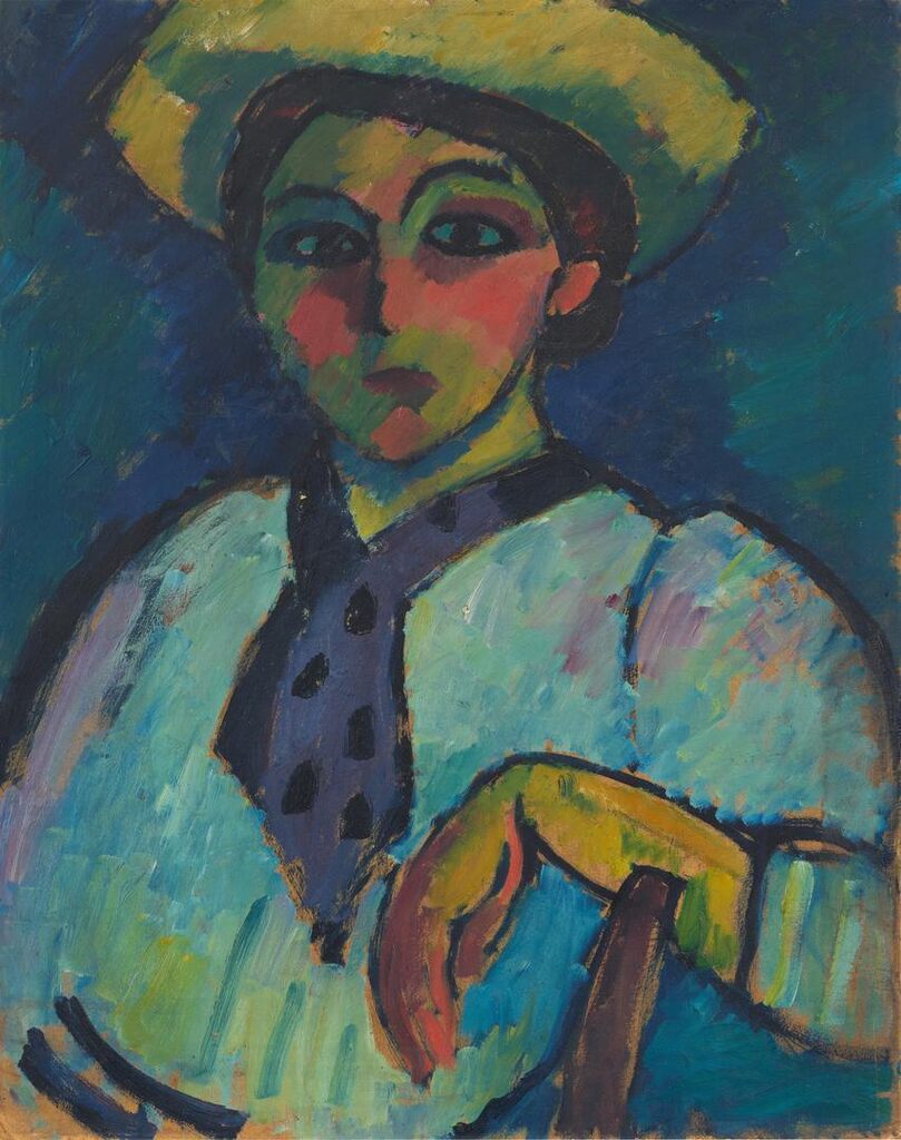 Alexej Jawlensky, Mädchen mit Matrosenbluse (Girl in a Sailor's Blouse)