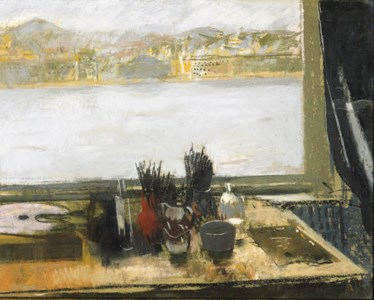 Still Life with View on Danube