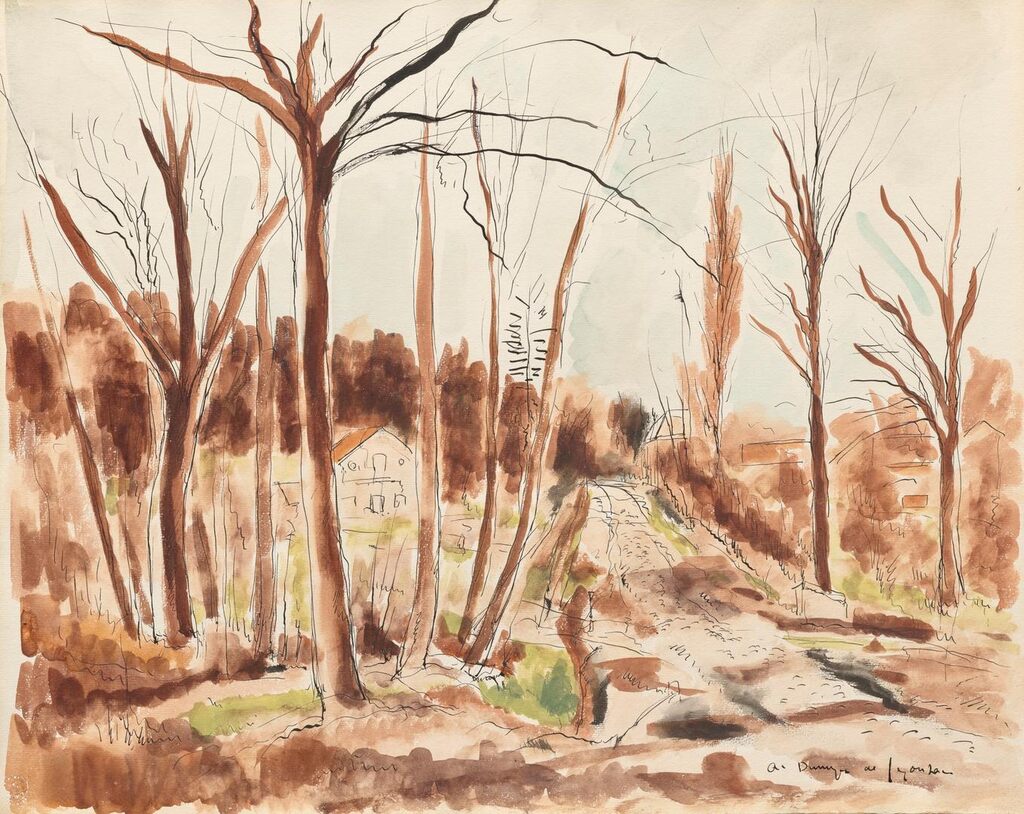 Paysage d'hiver