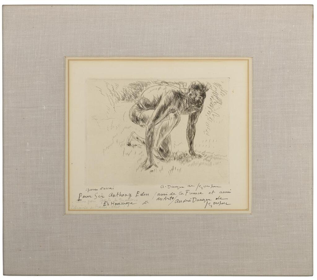 Le coureur, from Sports de Giraudoux