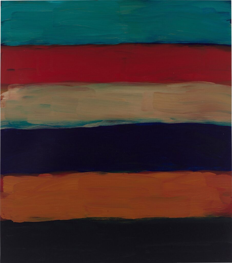 Sean Scully, Landline Dark Blue