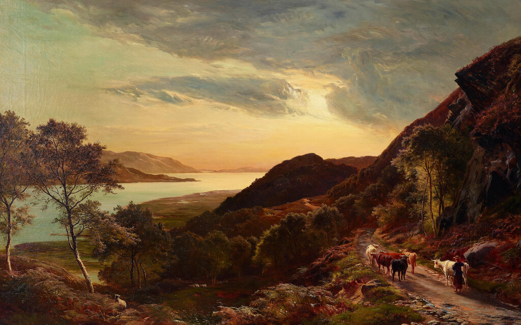 Sunset over the estuary