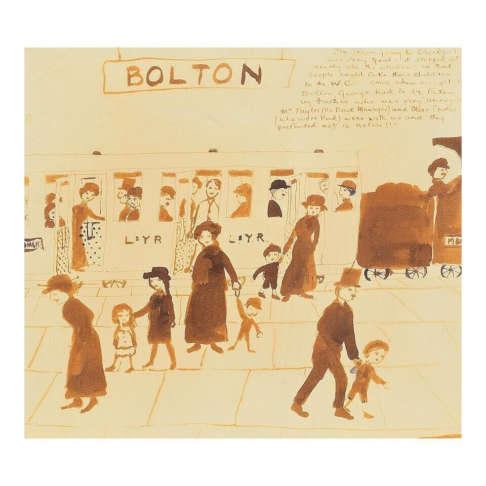 Bolton, The Train Going to Blackpool
