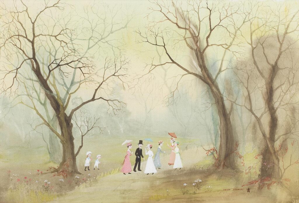 One Warm Afternoon Grandpa said "Would you all like to drive with me to Rawcliffe Hall"