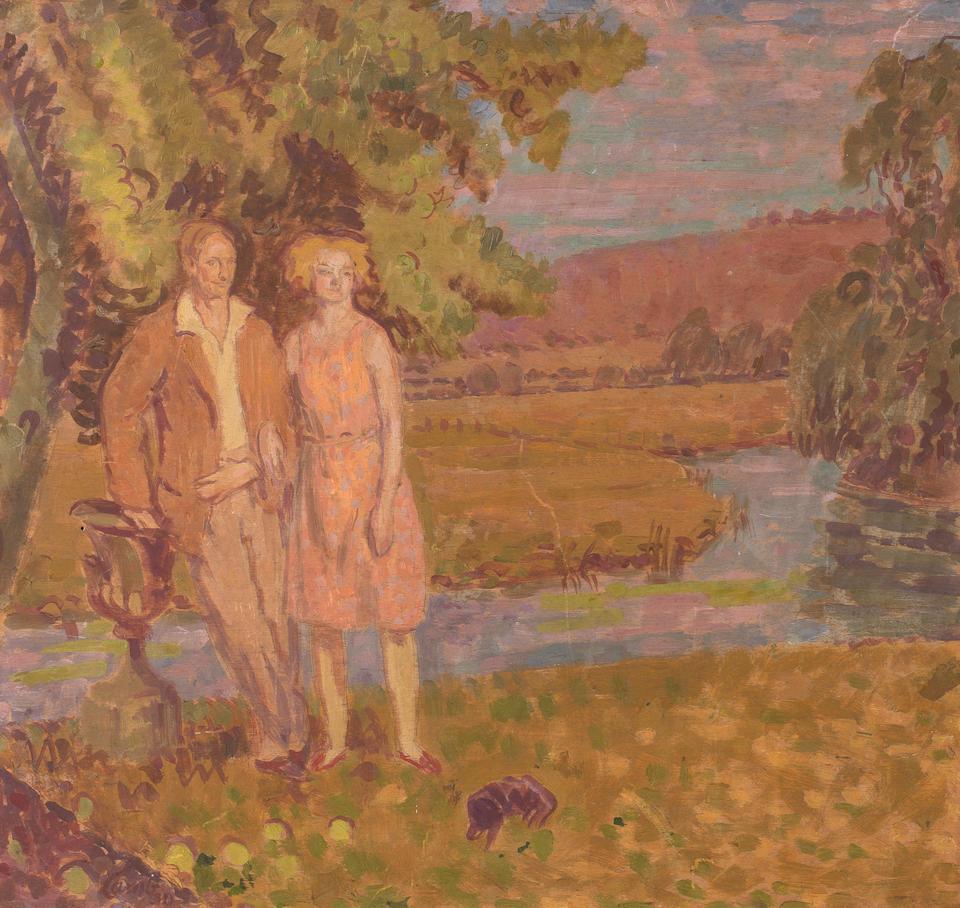 Study for The Artist and His Wife