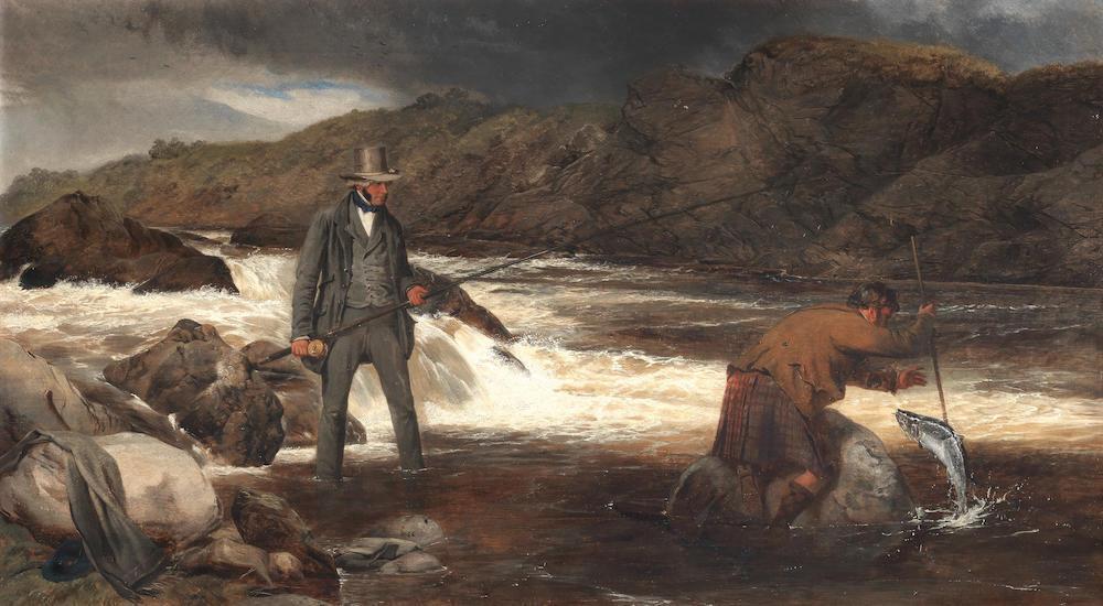 Harrison Blair Fishing on the Spean