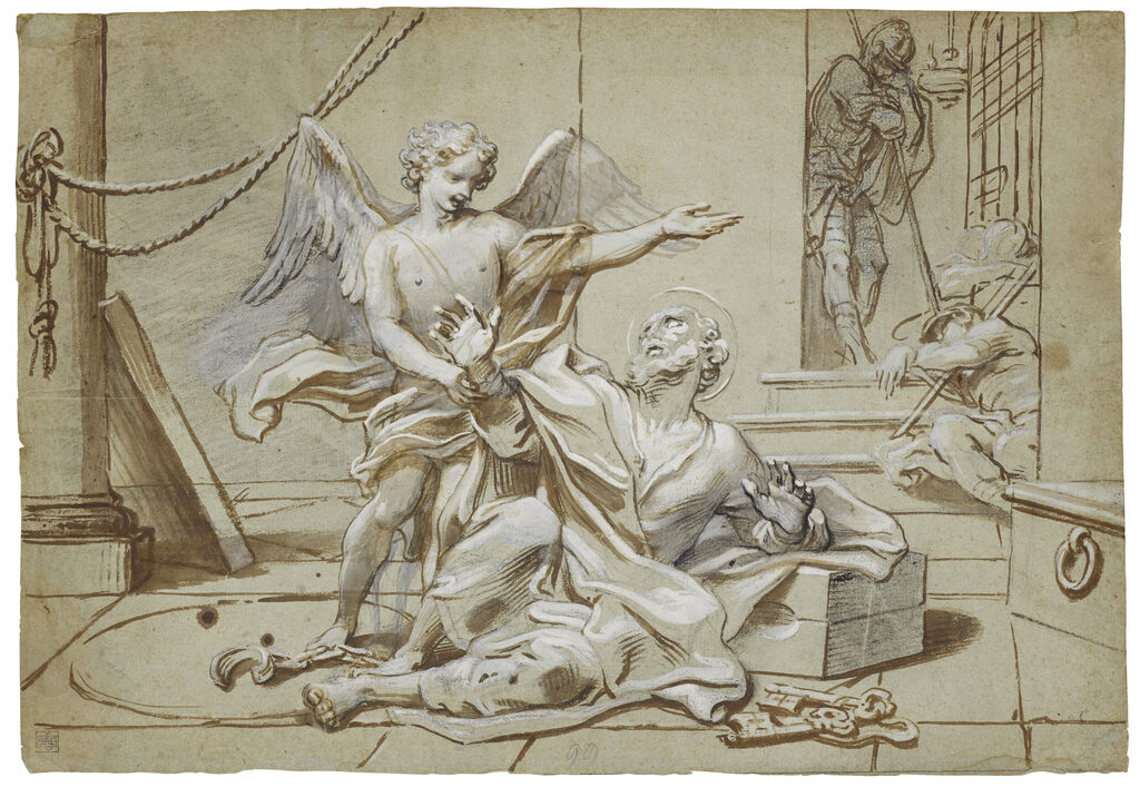 Saint Peter released from prison