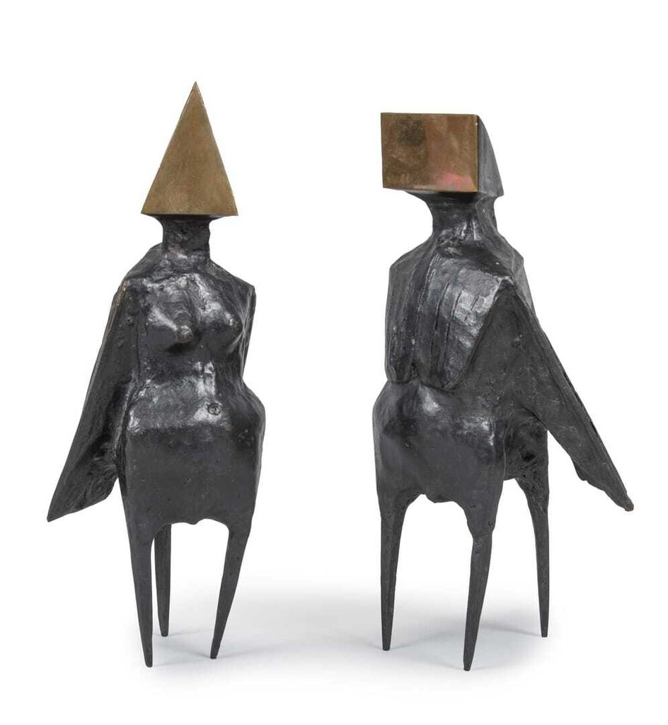 Pair of Standing Figures 