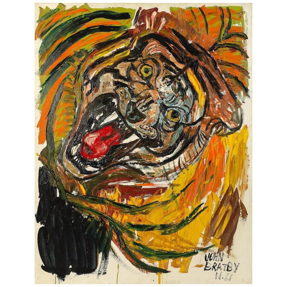 Expressionistic Tiger