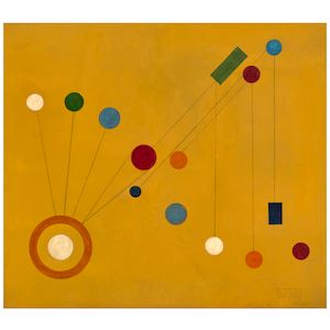 LOLÓ SOLDEVILLA (1901-1971) Untitled 18 1/2 x 20 3/4 in (46.8 x 52.5 cm) (Painted circa 1955)