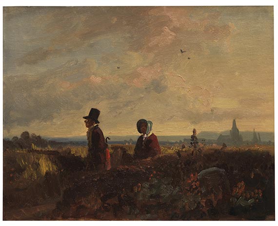 Vor der Stadt