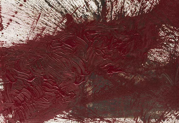 Hermann Nitsch, Schüttbild