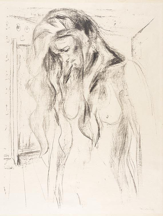 Edvard Munch, Weinende junge Frau (Gråtende ung kvinne)