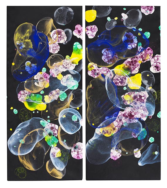 Jiri Georg Dokoupil, Ohne Titel (Diptychon)