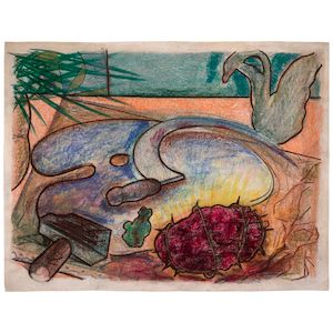 FLAVIO GARCIANDÍA (B. 1954) Untitled 27 x 35 in (68.5 x 89 cm) (Executed circa 1986)