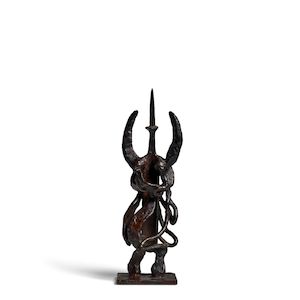 Variation on a Chisel XX: Dancer 8 1/2 x 3 x 2 3/8 in (21.8 x 7.5 x 6 cm) (Conceived and cast in 1951-1952, this work is unique)