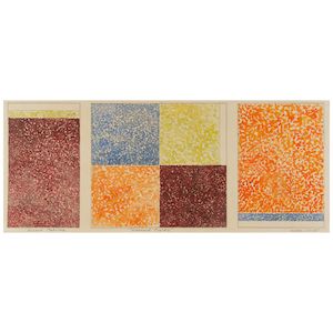 Concord Fields 18 x 35 in (45.7 x 88.9 cm) (Painted 1960-1962)