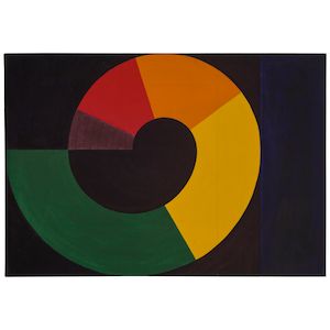 no title 25 x 36 in (63.5 x 91.4 cm) (Painted in 1972)