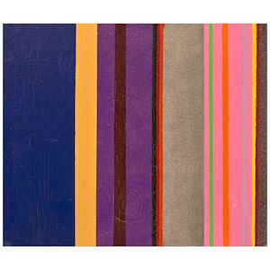 Band Band 12 3/4 x 14 in (32.4 x 35.6 cm) (Painted in 1966)