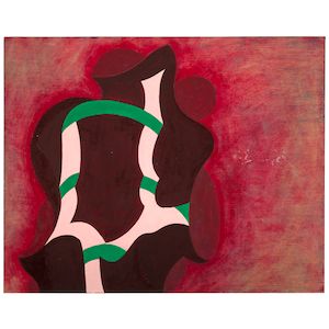 Untitled (6-121) 16 x 20 in (40.6 x 50.8 cm) (Painted in 1991)