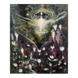 Friendship Memory 48 x 40 in (121.9 x 101.6 cm) (Painted in 1993)