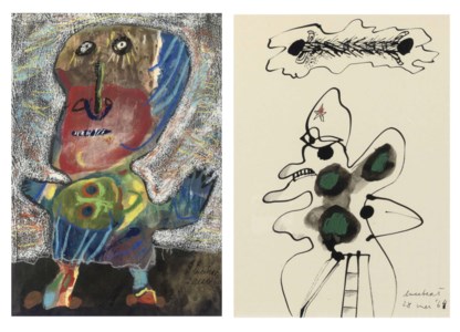 (i) Personnage (ii) Untitled