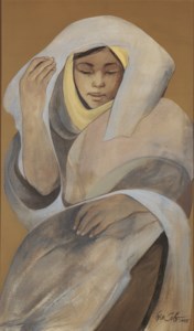 Mysterious woman