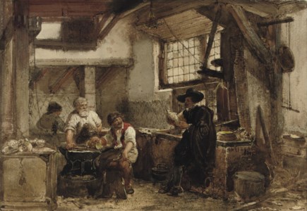 Visiting the silversmith