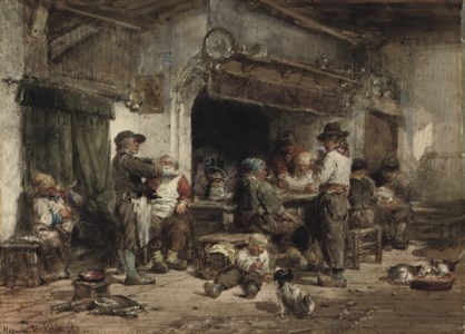 A barber at the inn