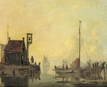 A harbour entrance