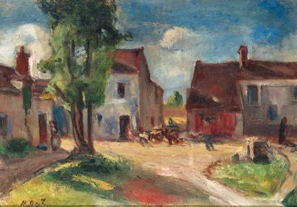 A village square