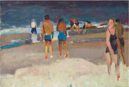 At the beach