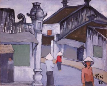 Street scene of Hanoi