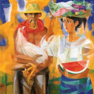 Vendors from the market place
