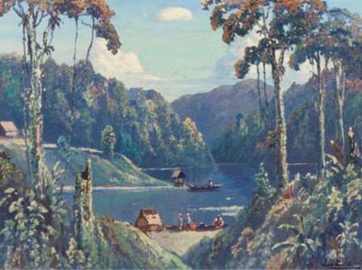 View on a lake