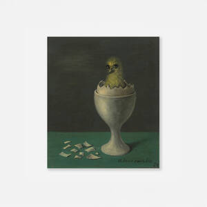 Chick in Egg Cup (Which Came First: Chick and Egg Shell)