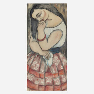Untitled (Woman in a Floral Skirt)