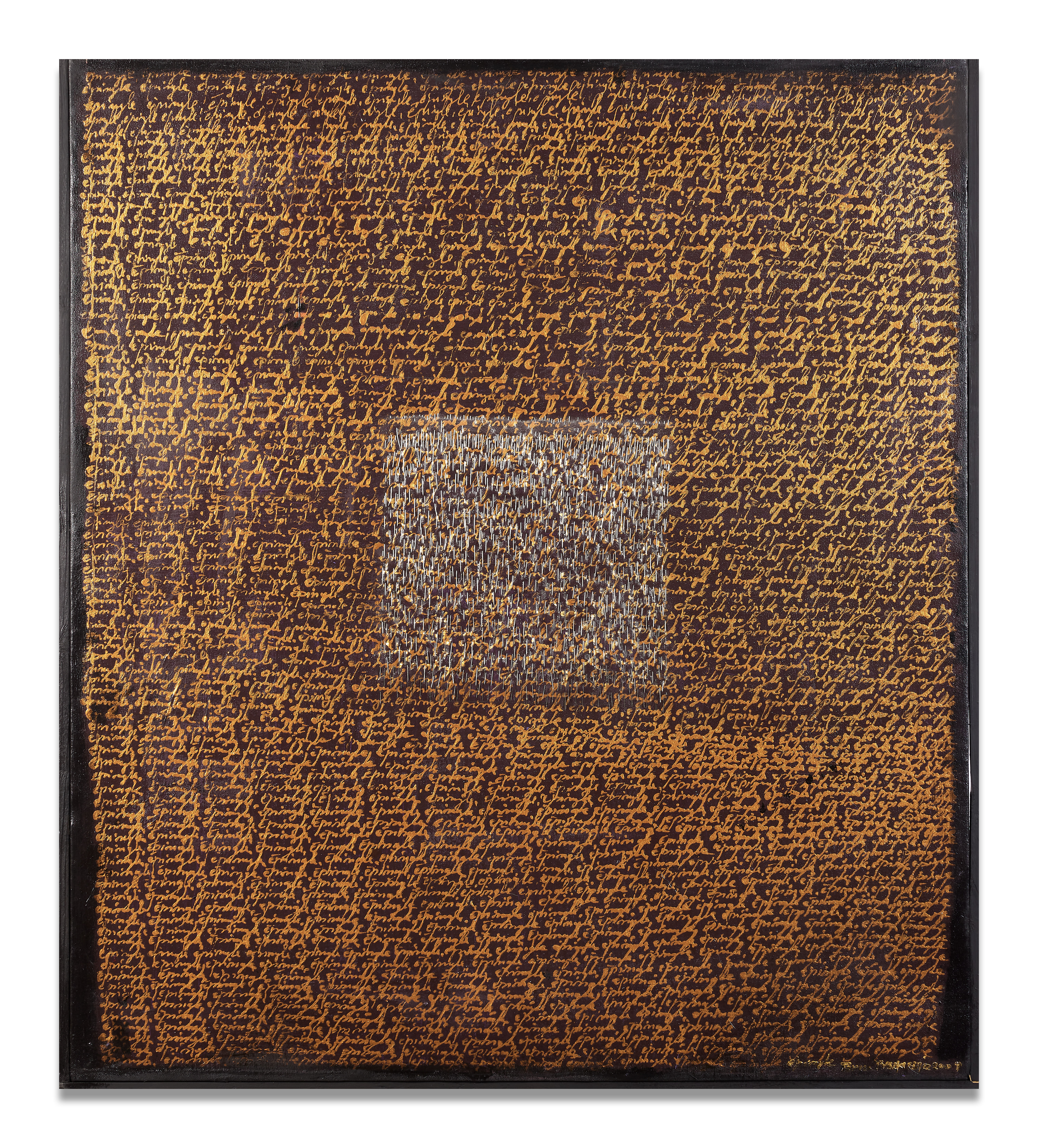 Ecriture "épingle" - 2008
