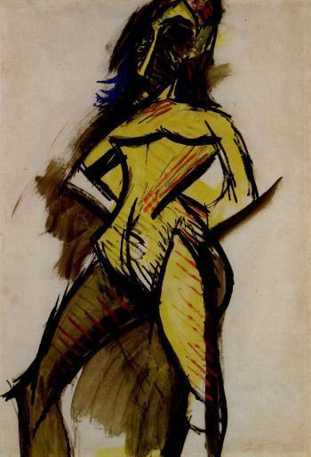 Pablo Picasso, Nu jaune