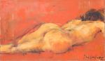 Nue allongé de dos ; 1966