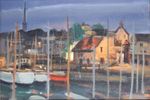 Honfleur et La Lieutenance la nuit ; 1984