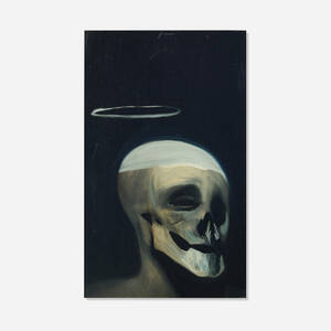 Head Painting (Skull with Halo)