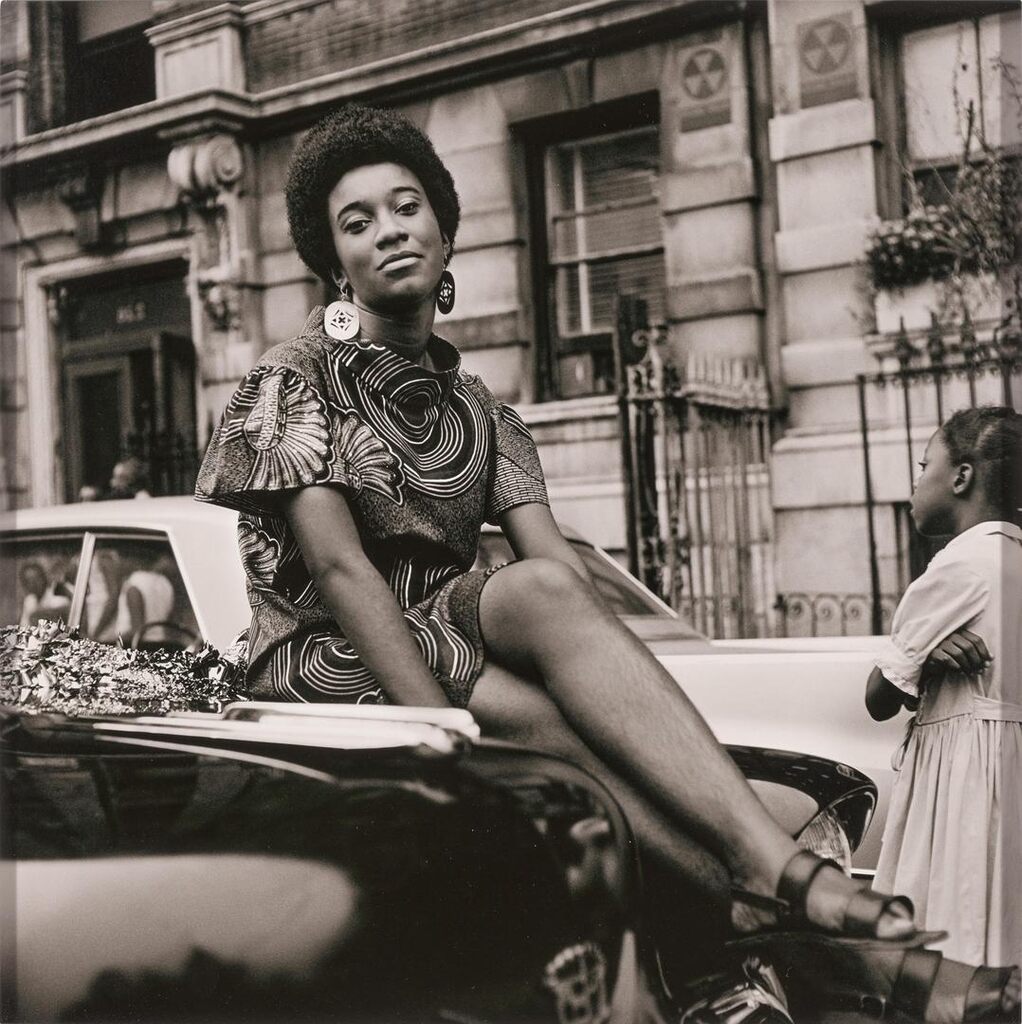 Untitled (Pat on Car), New York