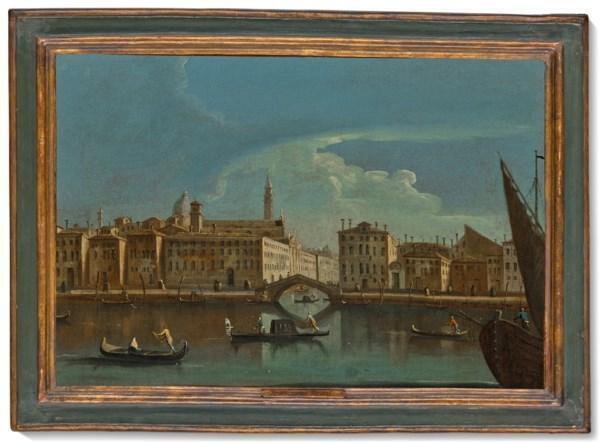 A view of the Fondamente Nove with the Ponte dei Mendicanti, Venice