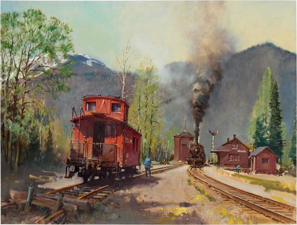 The Old Red Caboose